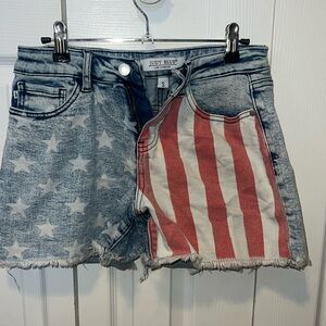 Judy Blue American Flag Shorts